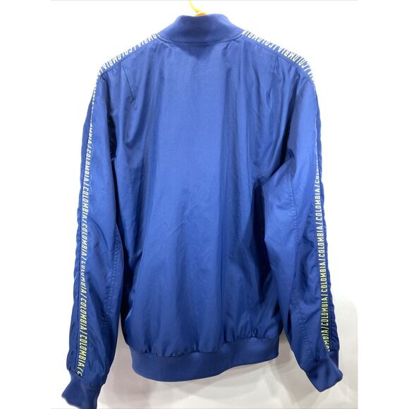 Adidas Federacion Columbiana Futbol Jacket Men's Medium 44" Chest   30" Length - Picture 8 of 11